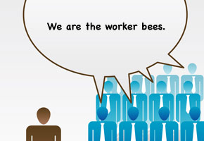 corporate culture worker bees